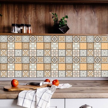 Самоклеящаяся плитка ПВХ 20х20 Patchwork CHARM