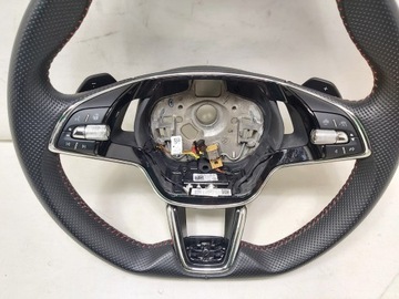 РУЛЕВОЕ КОЛЕСО SKODA OCTAVIA IV С ПОДОГРЕВОМ MULTI BLACK