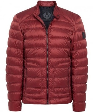 BELSTAFF Kurtka puchowa męska logo pikowana 52 L