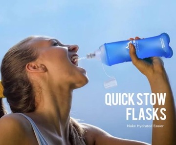 СКЛАДНАЯ бутылка для воды SoftFlash из ТПУ 500 мл БУТЫЛКА