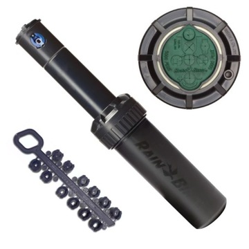 Zraszacz rotacyjny Rain Bird - 5004 PLUS PC - 15,2 m + drzewko 12 dysz