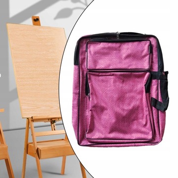 Сумка из ткани розового цвета A3 Art Portfolio