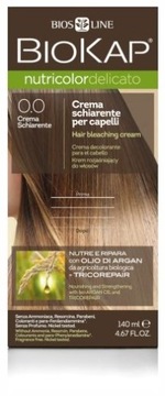 BIOKAP NUTRICOLOR DELICATO 0.0 Krem rozjaśniający do włosów 140 ml