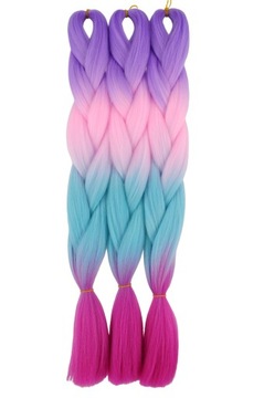 СИНТЕТИЧЕСКИЕ ВОЛОСЫ ПРЯМЫЕ ЦВЕТНЫЕ МОСТ 4K.038