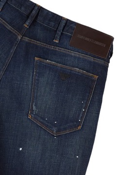 Emporio Armani spodnie jeans slim fit NEW roz 34
