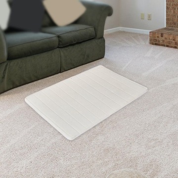 Szybkochłonna mata podłogowa Dywan Beżowy 50x80cm