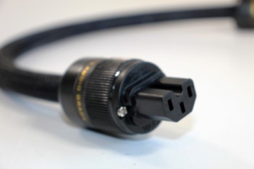Позолоченные вилки питания AUDIO, готовый кабель