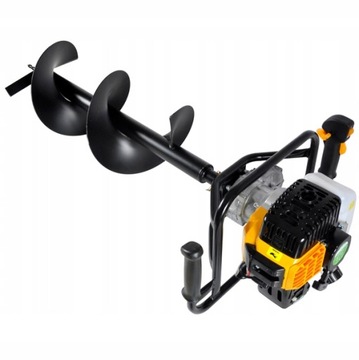 БЕНЗИНОВЫЙ ЗЕМНОЙ ШНЕК 5,2 Л.С. + БУРА 25 см