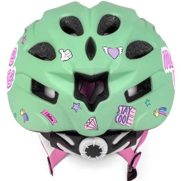 Kask 52-56cm dziecięcy sport IN-MOLD MINNIE MINT