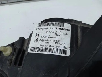 31299818 SVĚTLO LEVÝ PŘEDNÍ 2.0 D 100 2010 VOLVO C30
