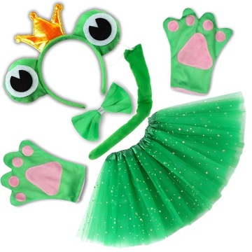 Наряд лягушки лягушки футов