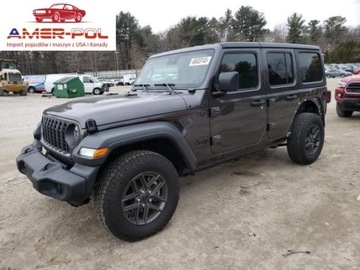 Jeep 2024 Jeep Wrangler 2024r., Sport, od ubezpieczalni 3.6 Benzyna 285KM