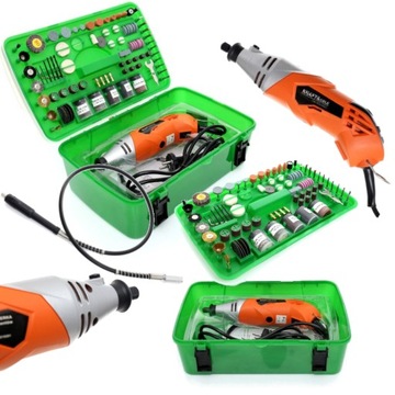 MINI/MULTI SZLIFIERKA FREZARKA+AKCESORIA 170W 218e