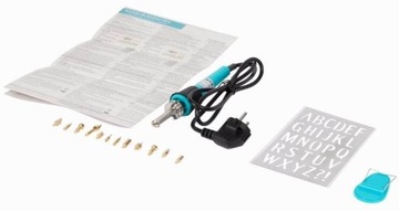 Lutownica Wood Pyrogrogry для дерева + аксессуаров