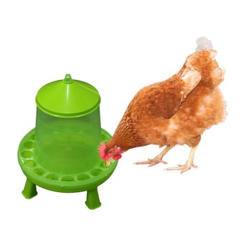 Кормушка для кур с отверстиями для кормления, 8 кг.