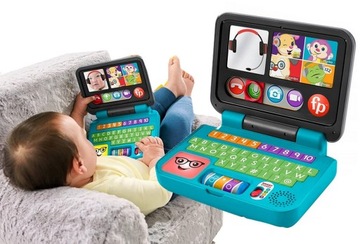 FISHER PRICE EDUKACYJNY LAPTOP MALUCHA interaktywn