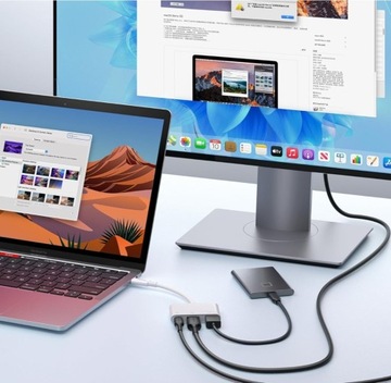 Адаптер 3-в-1 HUB USB-C + USB + HDMI 4K STEAM DECK