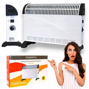 GRZEJNIK POKOJOWY KONWEKTOROWY KALORYFER 2000W