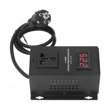 ЭЛЕКТРОННЫЙ РЕГУЛЯТОР НАПРЯЖЕНИЯ 10000W AC220V 25A/45A ТРАНСФОРМАТОР