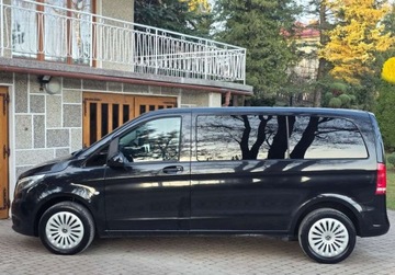 Mercedes Vito W447 Furgon Kompakt 2.1 116 CDI 163KM 2016 Mercedes-Benz Vito Vito 116 CDI 5 Osobowy 7-G Automat Skory LED Tempom, zdjęcie 7