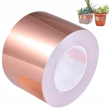 SAMOPRZYLEPNA TAŚMA Z FOLII MIEDZIANEJ 15M X 100MM