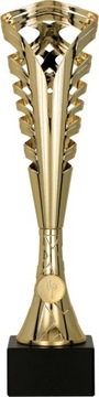 Puchar plastikowy złoty 41cm