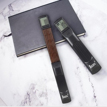 Trenażer do ćwiczeń na gitarze z 6 progami i brzęczykiem do ćwiczeń z