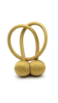 КРЕПЛЕНИЕ ШТОР МАГНИТНАЯ ПРЯЖКА ЗОЛОТЫЕ ШАРИКИ ДЕКОР ОКНА