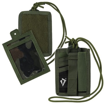 ETUI Pokrowiec na Przepustkę IDENTYFIKATOR DOMINATOR Card Case OLIVE WZ.93