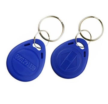 РЕГИСТРАТОР РАБОЧЕЕГО ВРЕМЕНИ + 15 RFID-МЕТОК С СИНИМ КОДОМ