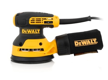 ЭКСЦЕНТРИЧЕСКАЯ ШЛИФОВАЛЬНАЯ МАШИНА DEWALT DWE6423 +40 ДИСКОВ