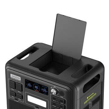 Портативная электростанция FOSSiBOT F2400, 2048 Втч, 2400 Вт, 16 портов - черный