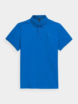 KOSZULKA MĘSKA 4F T-SHIRT POLO BAWEŁNA SS23M038