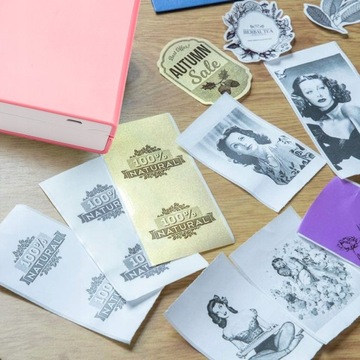 BeMark M02PRO Mini drukarka ZDJĘĆ NAKLEJKI KODÓW