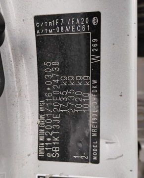 Toyota Auris II Hatchback 5d Dual VVT-i 100 99KM 2014 Toyota Auris 2014r, 1.3 Benzyna. Uszkodzony prawy tyl. Jezdzi. 1.3 99KM, zdjęcie 22