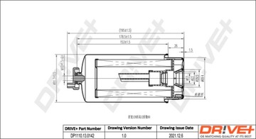 FILTR PALIVA FORD TRANSIT 2.0-2.4 00-