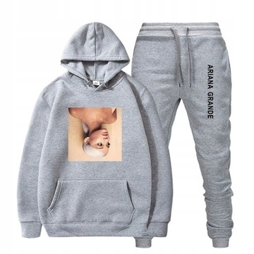 KOMPLET DRES ARIANA GRANDE BLUZA SPODNIE KOLORY