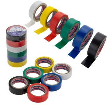 Лента ПВХ INSULATION TAPE цветная водостойкая 6 шт.