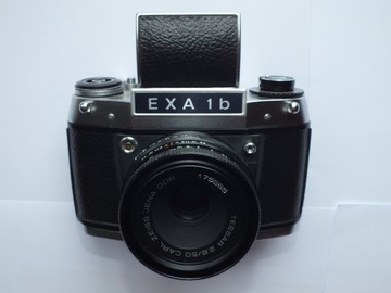 EXA 1b + Tessar 50 мм 1:2,8 Carl Zeiss Jena Pack.