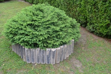 Palisada Betonowa Grafitowa MIX 45x28x5 cm 
