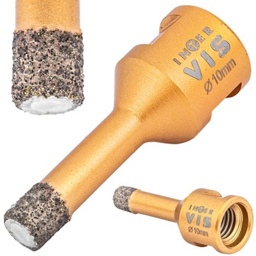 WIERTŁO DIAMENTOWE DO GRESU M14 OTWORNICA 10mm