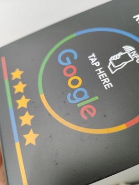 Визитная карточка Google NFC для сбора отзывов о нас + БОНУС