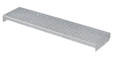 Stopnie WEMA 1000x240 mm | ocynkowane | schody metalowe, trepy