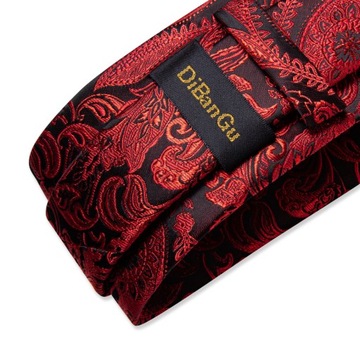 ЭЛЕГАНТНЫЙ мужской жаккардовый комплект галстук + нагрудный платок + запонки 24 часа