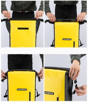 100% водонепроницаемый рюкзак ROCKBROS 25L AS-032BL