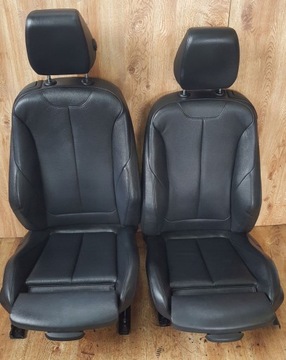 BMW F32 FOTELE MPAKIET SKÓRA ELEK grzane KOMPLET