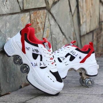 Buty na kółkach Regulowany w trampki 33-42