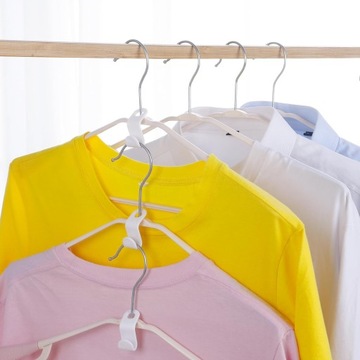 НАБОР 10шт КРЮЧОК-ОРГАНИЗАТОР ДЛЯ ОДЕЖДЫ ВЕШАЛКА ДЛЯ ШКАФА