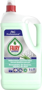 FAIRY 5L PROFESSIONAL Płyn do mycia naczyń Sensitive Aloe Vera