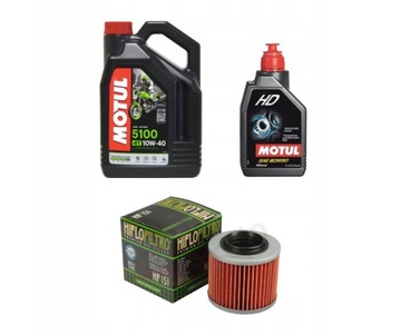 Zestaw serwisu olejowego do quadów Loncin X Wolf 550